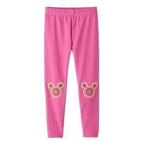 🆕 Hanna Andersson NWT Pink Mickey Mouse Leggings. Size 4.